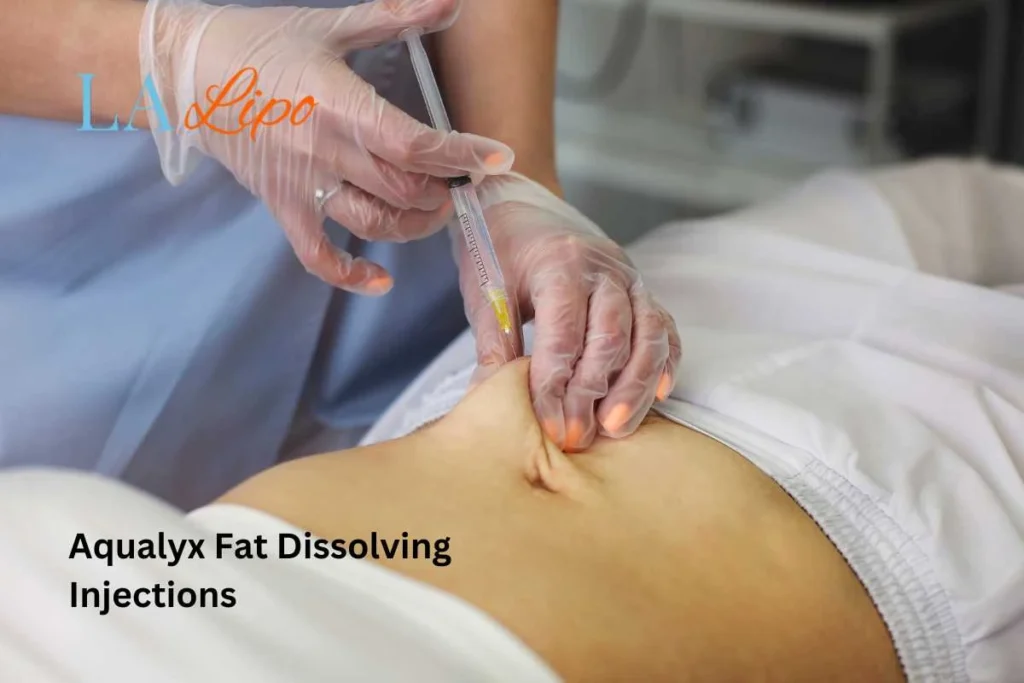 woman having fat dissolving injections Upper Edmonton in the stomach
