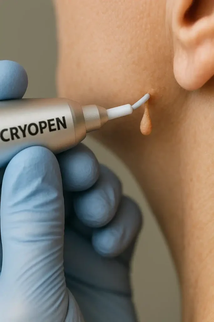 Cryopen for skin tags removal Upper Edmonton speak to our team today!