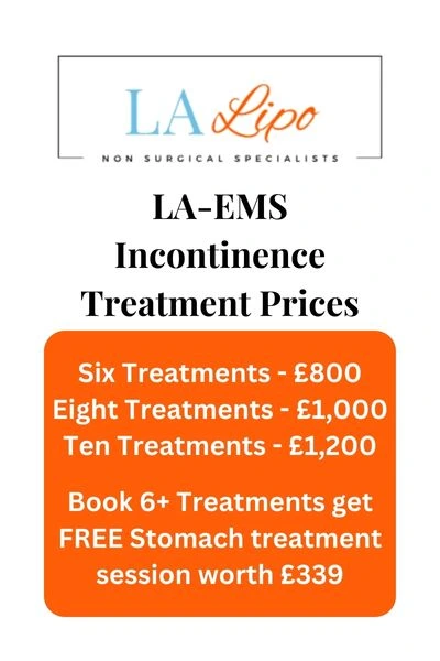 LA-EMS Incontinence Treatment Prices Upper Edmonton